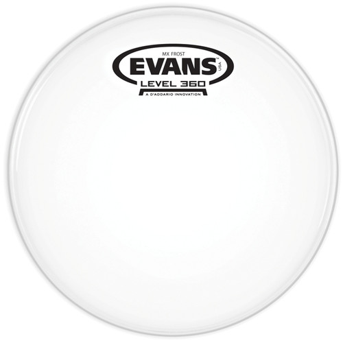 Evans MX Frost Marching Tenor Drum Head, 8 Inch