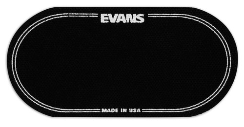 Evans EQ Double Pedal Patch, Black Nylon