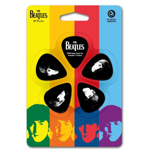 Planet Waves Beatles Guitar Picks, Meet The Beatles, 10 pack, Medium