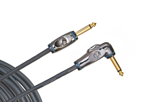 Planet Waves Circuit Breaker Instrument Cable, Right Angle, 20 feet