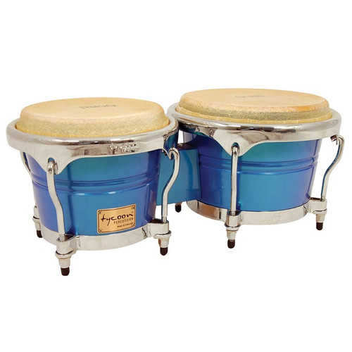 Tycoon Concerto Series Bongos Blue Spectrum