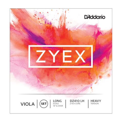 Zyex Viola String Set, Long Scale, Heavy Tension 