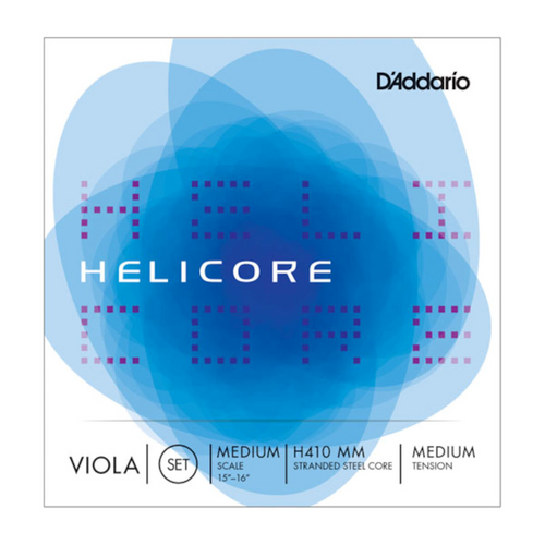 Helicore Viola String Set, Medium Scale, Medium Tension 