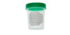 AMSINO URINE SPECIMEN CONTAINERS Specimen Container, Screw On Lid, 4 oz, Non-Sterile, 25/slv, 20 slv/cs (30 cs/plt)