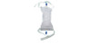 AMSINO AMSURE® URINARY LEG BAGSLeg Bag, 600mL Medium, Bottom Draining, Anti-Reflux, Push-Pull Valve with 2 Pre-Assembled Latex Free (LF) Straps, Sterile Fluid Pathway, 48/cs (120 cs/plt)