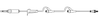 AMSINO AMSAFE® IV ADMINISTRATION SETSIV Admin Set, 10 Drops Per mL, 105" Length, 21 mL Priming Volume, Non-Vented, Roller Clamp, 2 AMSafe Needle-Free Y Sites, Rotating Male Luer Lock, Tyvek Form Fill Seal Package, 50/cs