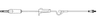 AMSINO AMSAFE® IV ADMINISTRATION SETSIV Admin Set, 15 Drops Per mL, 83" Length, 17mL Priming Volume, Vented/ Non-Vented Basic Set, Roller Clamp, (1) AMSafe® Needle-Free Y Site 6" From Distal End, Rotating Male Luer Lock, PE Poly Pouch, 50/cs