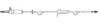 AMSINO AMSAFE® IV ADMINISTRATION SETSAdult Primary Piggyback IV Set, 15 Drops Per mL, 110" Length, 19.7 mL Priming Volume, Vented/Non-Vented, Back Check Valve, (2) AMSafe® Needle-Free Y Sites, 50/cs