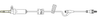 AMSINO IV ADMINISTRATION SETSIV Administration Set, 100", with Flow Controler, 10 drops/ml, 50/cs