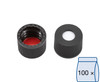 SC N8-H, blk, Sil w/PTFE r, 45°, 1.3