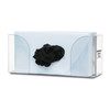 MARKETLAB BOWMAN GLOVE BOX DISPENSERS - Glove Box Dispenser, Single, Holds One Box of Gloves Horizontally, Keyhole For Vertical Wall Mounting, Clear PETG Plastic, 11 3/16"W x 4 7/8"H x 3 11/16"D (Made in USA)