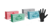 Glove, General Purpose, Nitrile, Poly Coated, Textured, Powder-Free (PF), Large, Black (SHARK)