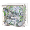 MARKETLAB BOWMAN SPECIALTY ITEMS - Bulk Dispenser, Single Bin, Holds a Variety of Protective Apparel in Bulk, Single Compartment with Hinged Lid, Opening at Front Bottom, Keyholes For Wall Mounting, Clear PETG Plastic, 12¼"W x 11 1/8"H x 5¾"D (Made i