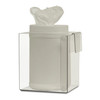 MARKETLAB BOWMAN CADDY DISPENSERS - Caddy Dispenser, Clip-On, Holds A Variety of Medical Supplies Including Wet Wipes Canisters (Various Sizes), Clips to Side of Protection Organizers Greater Than 4" Deep. Clear PETG Plastic, 6 3/16"W x 7 5/16"H x 6 