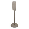 MARKETLAB BOWMAN FLOOR STANDS - Floor Stand, Hand Sanitizer, Standard Back Plate For Use With Hand Sanitizer, Hand Lotion, Or Foam Dispensers (No Tools Recquired for Assembly), Self-Righting Base (Up to 40 Degrees Past Center Without Dispenser), Bay 