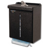 MARKETLAB BOWMAN FACE MASK DISPENSERS - Face Mask Dispenser - Locking: This dispenser holds two - three boxes of earloop masks in bulk, It features a locking lid with a pivot hinge, Designed as a top loading, bottom dispensing product, it reduces the