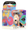 KINESIO® TEX PERFORMANCE+ TAPE - Performance+ Tape, 2" x 5.5 yd. Black w/Logo, 4 rolls/bx   (092126)