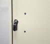 LAKESIDE NARCOTIC CABINETS - Narcotics Cabinet, Single Door, Double Lock, Handle, 3 Adjustable Shelves, 24" x 10" x 30", Beige