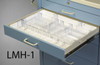 LAKESIDE CART ACCESSORIES - Tray, Flex Dividers & Ampule Holders, 3"D, Classic & Preferred Cart