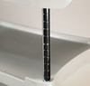 LAKESIDE UTILITY CARTS - PLASTIC - Plastic Utility Cart with Adjustable Middle Shelf, White, 3 Shelf: 16-1/4? x 28-3/4?, 300 lb Weight Capacity