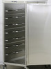 LAKESIDE COMPACT TRAY DELIVERY CARTS - Compact Tray Cart, 16 Tray Capacity, 1 Door, 23¾"W x 33¼"D x 58¼"H, 131 lb Capacity