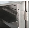 LAKESIDE ELITE SERIES™ ENCLOSED ROOM SERVICE DELIVERY CARTS - Enclosed Room Service Cart, 12 Tray Capacity, 32¼"W x 36¾"D x 48¾"H, 190 lb Capacity, Stainless Steel