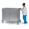 LAKESIDE LOW PROFILE ELITE TRAY DELIVERY CARTS - Low Profile Cart, 24 Tray Capacity, 55¾"W x 34½"D x 42"H, 305 lb Capacity