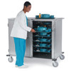 LAKESIDE LOW PROFILE ELITE TRAY DELIVERY CARTS - Low Profile Cart, 24 Tray Capacity, 55¾"W x 34½"D x 42"H, 305 lb Capacity