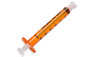 BD Oral Syringe, Amber, 3mL, Tip Cap, 100/pk, 5 pk/cs (Continental US Only)