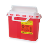 BD Sharps Collector, 5.4 Qt, Next Generation, Counter Balanced Door, Red, 20/cs (Continental US Only) - Red