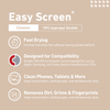 PDI EASY SCREEN™ Easy Screen™ Cleaning Wipe, 6"x9", 70/canister, 12 canisters/cs (40 cs/plt) (US Only) (HAZMAT Fees Apply, cannot ship via Air to AK, GU, HI, PR, VI)