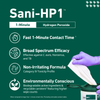 PDI SANI-HP1 GERMICIDAL WIPES Sani-HP1™ Germicidal Disinfection 1-minute Hydrogen Peroxide Disposable Wipes, Large Wipe 6"x9", 165/CN, 12 CN/CS (US Only Excluding: Hawaii)