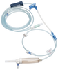 BD Alaris® IV Pump Set, 20 drop/ml, 118" Tubing, (3) Ports, Closed, Low-Sorb, 20/cs (Continental US Only) - 118"