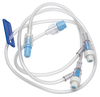 BD Extension Set, (2) NAC-Y Needle-Free Valves, Slide Clamp, Standard Bore, 36", 50/cs (Continental US Only) - 36"