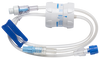 BD Extension Set, Flow Regulator Clamp, (1) NAC-Y Needle-Free Valve 7" from Spin Male Luer Lock, Not Made w/ DEHP, 23" Length, Sterile, 50/cs (Continental US Only) - 7"
