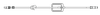 SmartSite™ Extension Set, low sorbing 1 SmartSite™ Needle-Free Connector 0.2 micron filter (1.72 sq. in low protein binding), pinch clamp