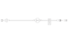 BD Extension Set, Microbore, 0.2 Micron Small Volume Filter, Slide Clamp, Fixed Male Luer Lock, Not Made with DEHP, 60" Length, PV 1 ml, Sterile, 100/cs (Continental US Only) - 60"