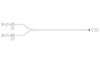 BD Extension Set, Smallbore, Bifuse, (2) Slide Clamps, (2) Female Luers Spin Male Luer Lock, 7" Length, 0.3 ml Fluid Path, Note Made with DEHP, Sterile, 100/cs (Continental US Only) - 7"
