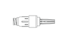 BD MaxPlus Connector, Needle-Free, Clear, Low Pressure, 10 ml/sec, 100/cs (Continental US Only) - Clear