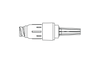 BD MaxPlus Connector, Needle-Free, Clear, Low Pressure, 10 ml/sec, 100/cs (Continental US Only) - Clear