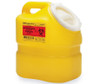 BD Sharps Collector, 3 Gallon Chemotherapy, 10½" x 7.55" x 11.93", 12/cs (Continental US Only)&nbsp;&nbsp;<Strong style="color:red">Max weekly quantity allowed: 15</Strong> - 10½"