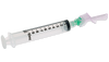 BD Syringe with Eclipse™ Needle, 10 ml, Luer Lock, 21G x 1.5", RB, Thin Wall, 50/pk, 6 pk/cs (Continental US Only) - 21G, 5"