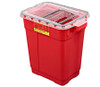 BD Sharps Collector, 9 Gal, Slide Top Gasketed, Red, 8/cs (Continental US Only) (Item is on allocation. Supplies may be limited or there may be longer than normal lead times) - Red