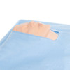 HALYARD EENT SPLIT DRAPE - EENT Split Drapes, 3" x 31" Split, Non-Sterile, Fabric Reinforcement, 35/cs (US Only)