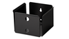 BD Cup Bracket, for 1 & 1.4 Qt Sharps Collectors, 3” x 4” x 4”, Black, 12/cs (Continental US Only) - Black