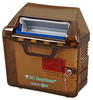BD Recycled Brown Locking Wall Cabinet, Shield, 5.4 Qt (60 ea/plt) (Continental US Only)