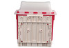 BD Sharps Collector Locking Wall Cabinet for 5.4qt Next Generation Collectors, Beige Enclosure with Natural Shield, 13½" x 13¾" x 5¼" (Continental US Only) - 13½"
