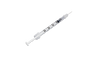 BD Tuberculin Syringe, ½mL, Permanently Attached Needle, 27G x ½", Regular Bevel, 100/bx, 5 bx/cs (Continental US Only) - 27G