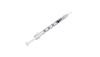 BD Tuberculin Syringe, ½mL, Permanently Attached Needle, 27G x ½", Regular Bevel, 100/bx, 5 bx/cs (Continental US Only) - 27G
