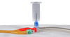 BD Male Luer-Lok™ Adapter , Pre-Attached Holder, 198/cs (Continental US Only)